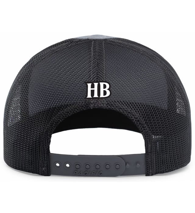 Hat Back - Grey / Black - #HBG Expression