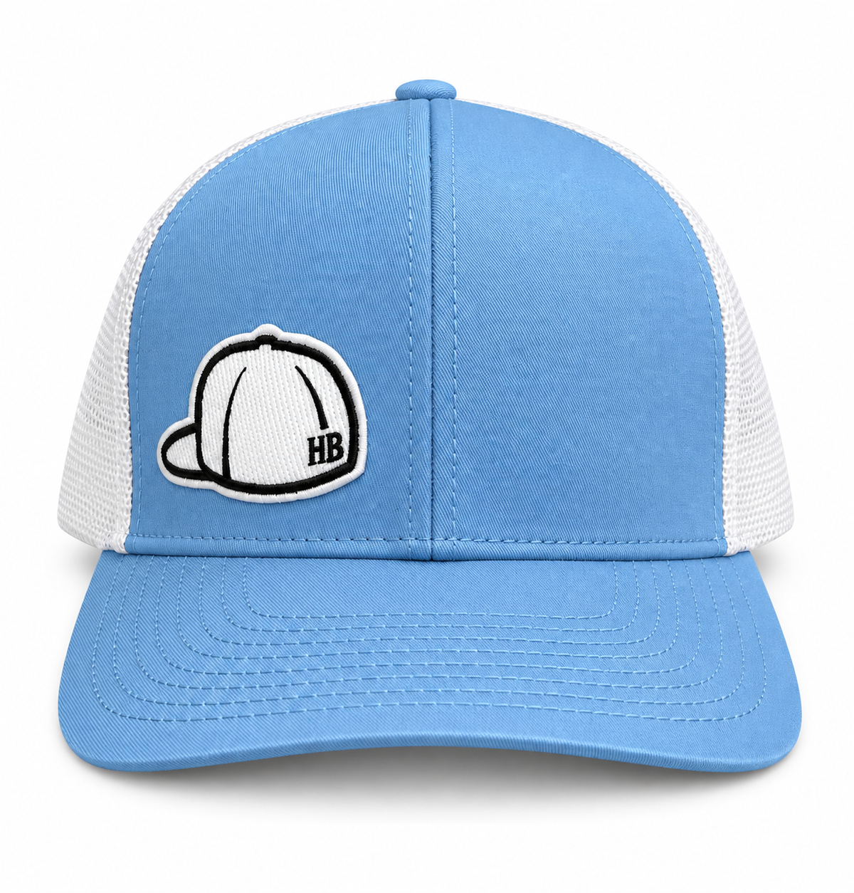 Carolina Blue / White / White - #HBG Expression