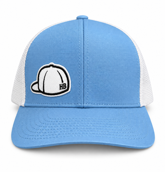 Carolina Blue / White / White - #HBG Expression