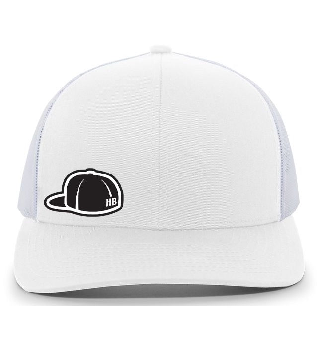 Hat Back - White Hat - #HBG Expression