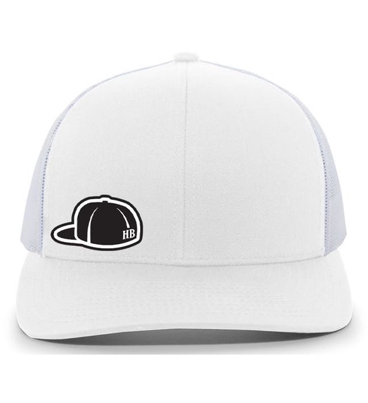 Hat Back - White Hat - #HBG Expression