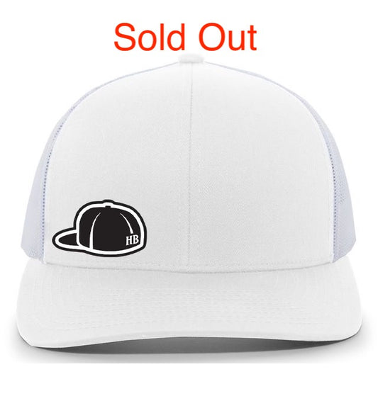 Hat Back - White Hat - #HBG Expression
